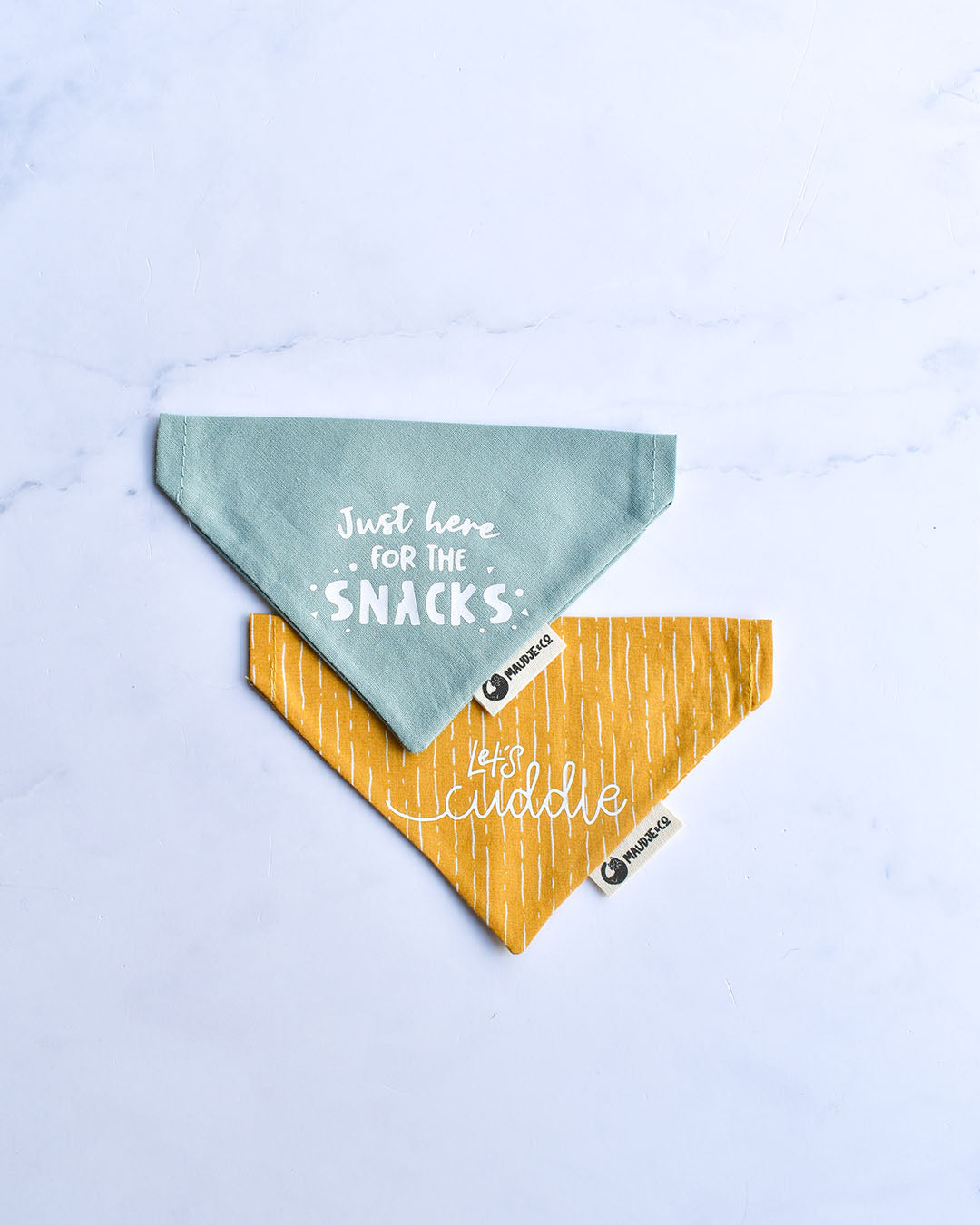 Bandana – Just here for the snacks -  Bandana - Bandana - Door Maudje & Co