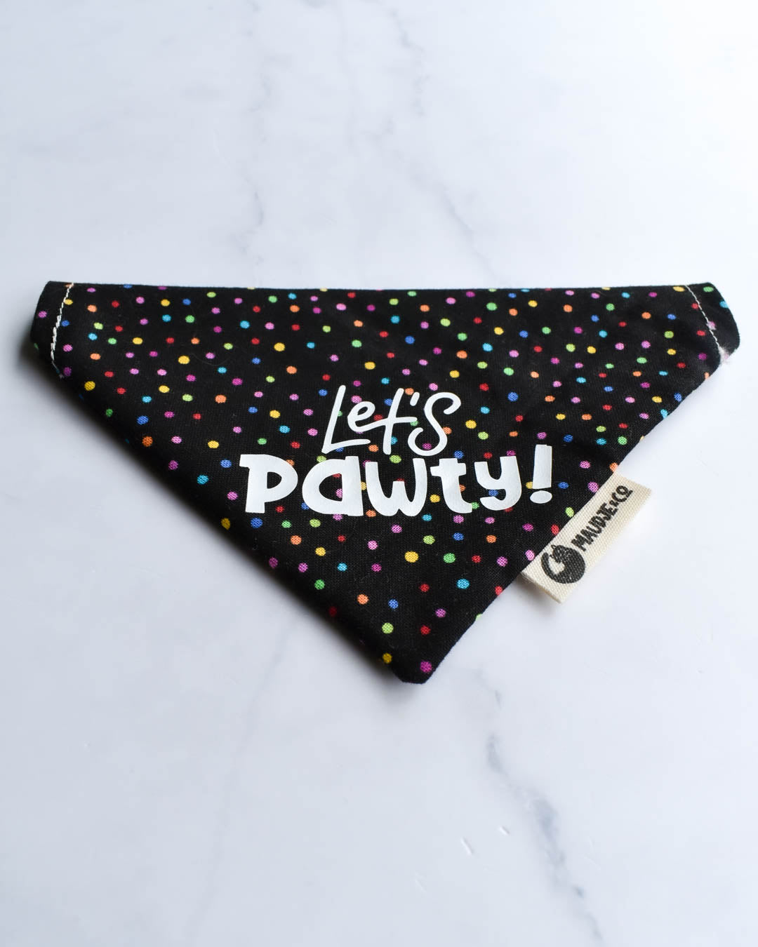 Bandana – Let’s Pawty -  Bandana - Bandana - Door Maudje & Co