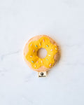 Donut - Banana Sprinkles -  Kattenspeelgoed - donut, kattenkruid, speeltje - Door Maudje & Co